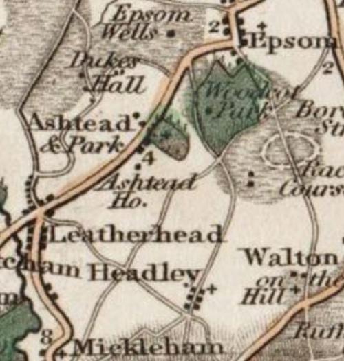 Photo of Charles Smith's map